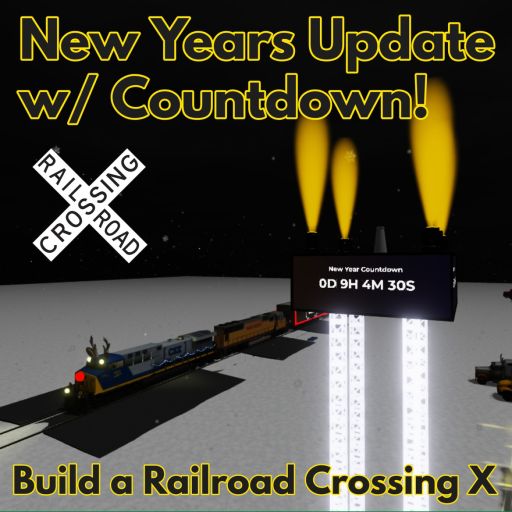 (COUNTDOWN REMOVED) Build a Railroad Crossing X cover