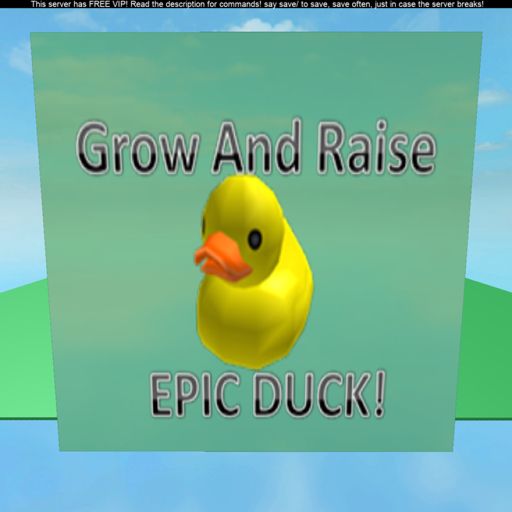 Grow & Raise EPIK DUCK! - FREE VIP! [UNCOPYLOCKED] cover