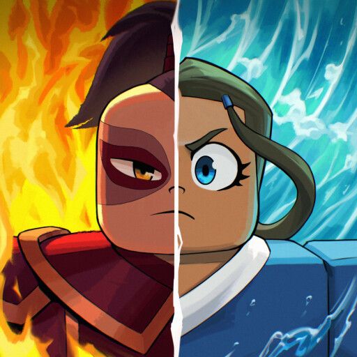 [🔥FIRE / 🌊WATER ] Avatar Battlegrounds cover
