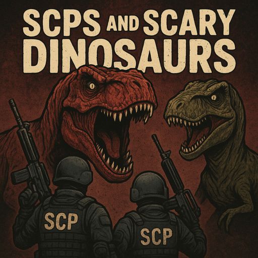 SCPS AND SCARY DINOSAURS cover