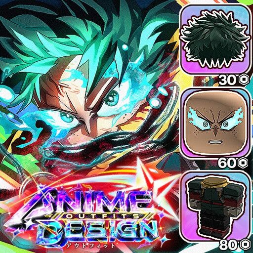 [🎅FREE UGC] ANIME OUTFITS DESIGN cover