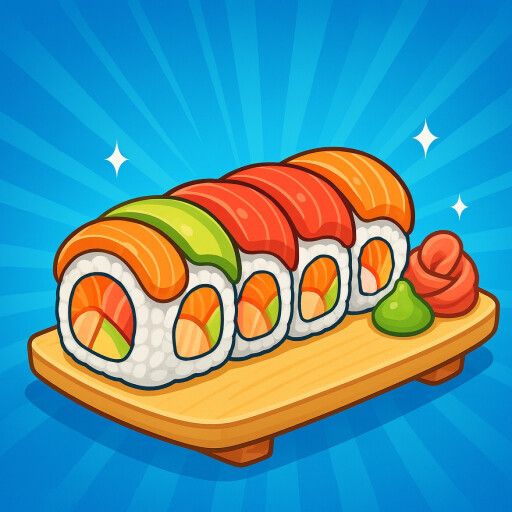 🍣 Mega Sushi Tycoon cover