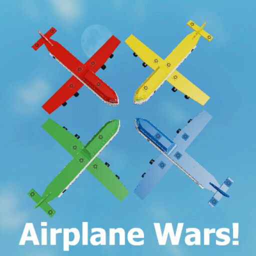 🔫 Airplane Wars Red vs Blue vs Green vs Yellow ✈️ cover