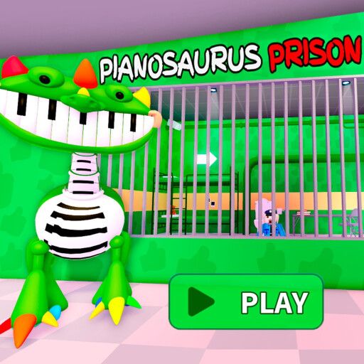 🦕PIANOSAURUS BARRY'S PRISON RUN! (Obby) cover