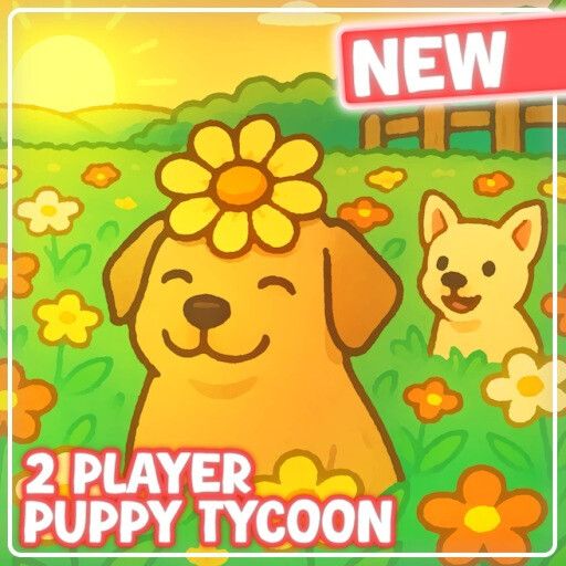 🐶 2 Player Puppy Tycoon! cover