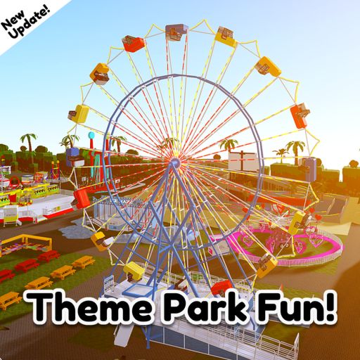 Theme Park Fun! Fun Fair! Rides! Mega Fun! cover