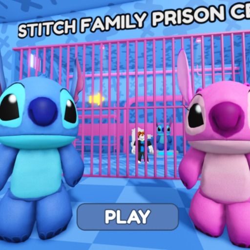 STITCH FAMILY'S PRISON RUN! (Obby) cover