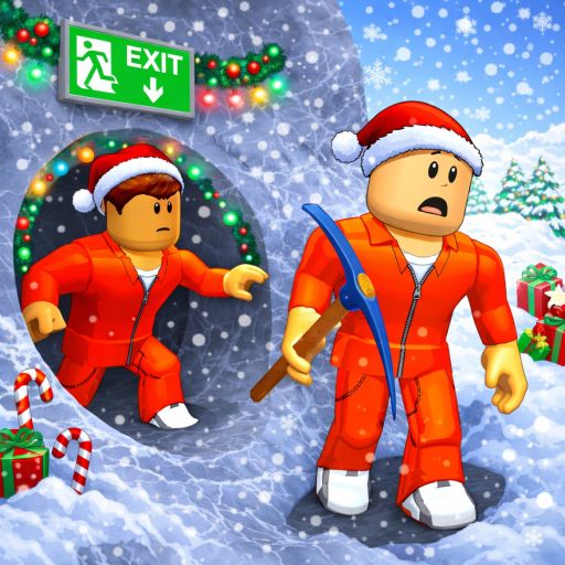 [UPD🎄] EPIC PRISON BREAKOUT XX! [OBBY] cover