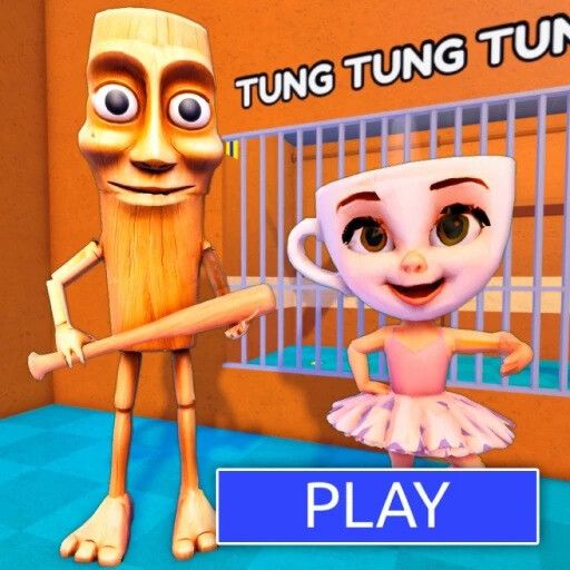 TUNG TUNG SAHUR FAMILY PRISON RUN! (Obby) cover