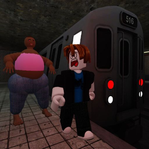 SURVIVE LOVELY PEACHES IN A HAUNTED SUBWAY💀 cover