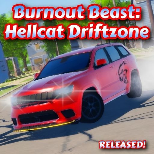 (100K🎉) Burnout Beast: Hellcat Driftzone🚗💨 cover