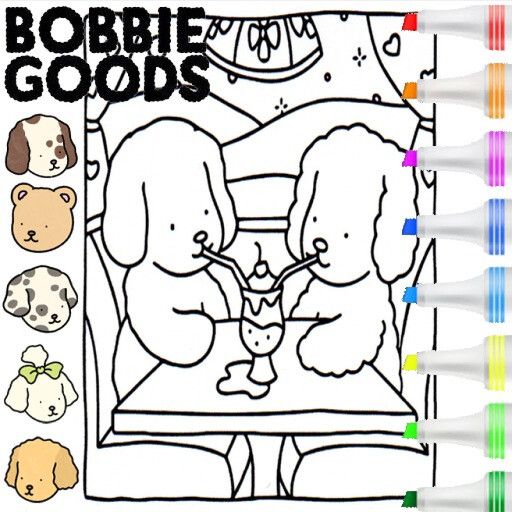 Bobbie Goods Coloring Game! cover