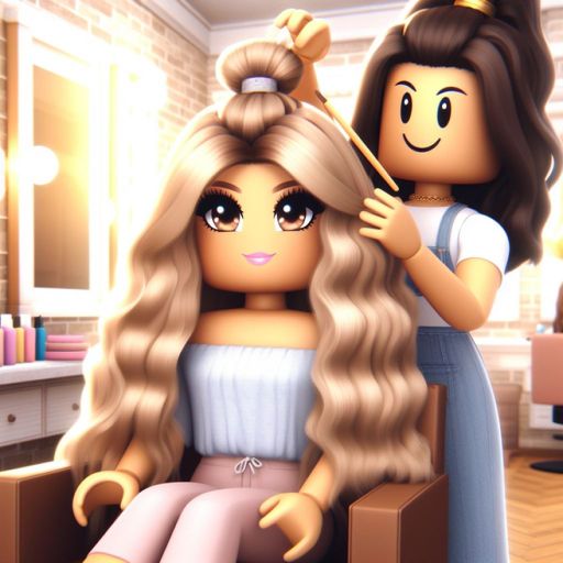 💄Work at a Salon Roleplay [OUTFITS!] cover