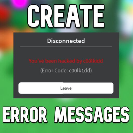 Roblox Error Creator 🛠️ [PIZZA] cover