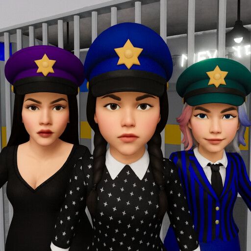 WEDNESDAY POLICE FAMILY PRISON RUN ESCAPE! (Obby) cover