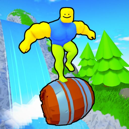 Ride a Barrel Down a Waterfall Obby cover