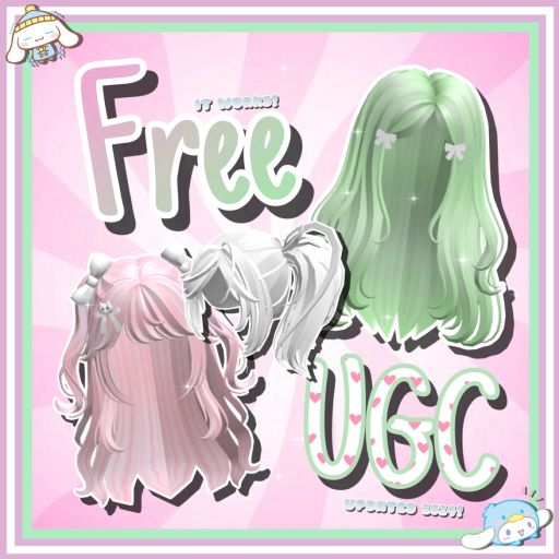 Free Hair and UGC 🛍️🎀 cover