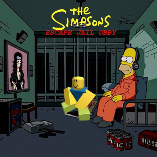The Simpsons Escape Jail Obby! cover