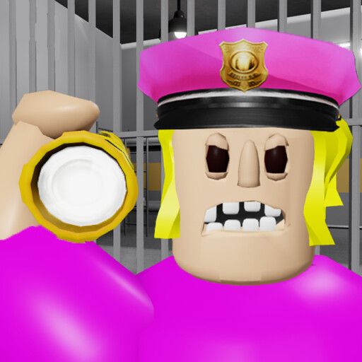 POLICE GIRL PRISON RUN! (Obby) cover