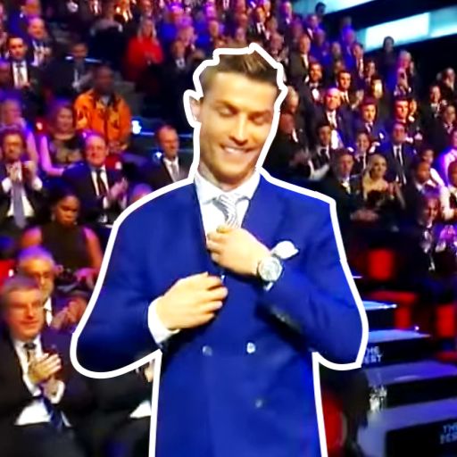 Ronaldo Walking Meme cover