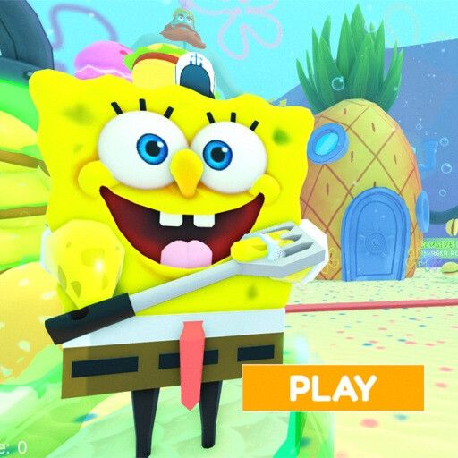 🧽ESCAPE SPONGEBOY PRISON RUN OBBY!!🍔 (NEW) cover