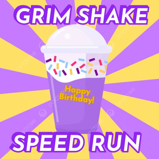 GRIMACE SHAKE SPEED RUN cover