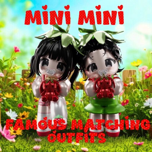 Mini Avatar Outfits[MATCHING] Mini Mini Famous cover