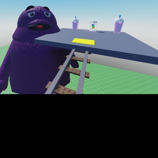 Cartride into grimace (milkshake monster) cover