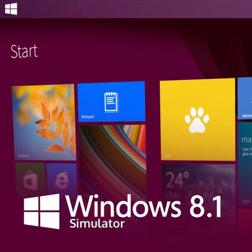 [Reworked!] Windows 8.1 Simulator cover