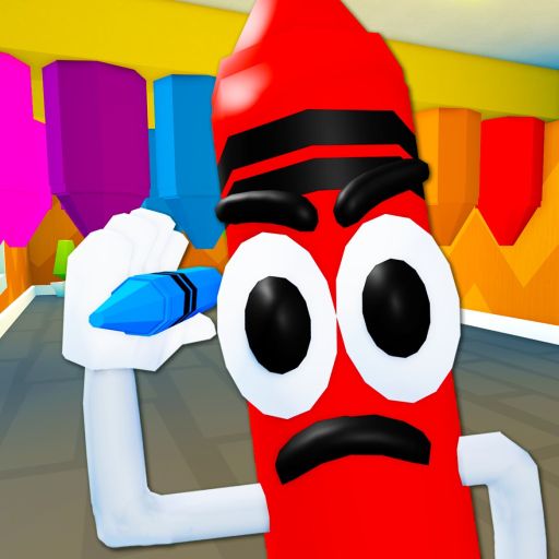CRAZY CRAYONS ESCAPE! (First Person Obby) cover