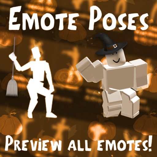 Emote Poses (Try Emotes & Edit Profile Picture!) cover