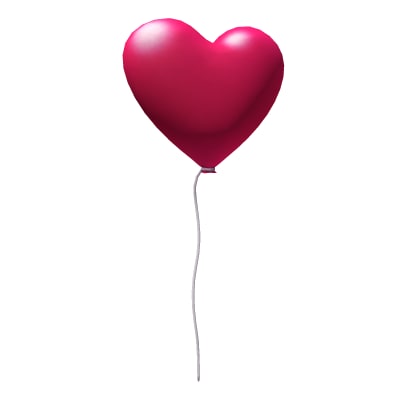 Heart Balloon cover