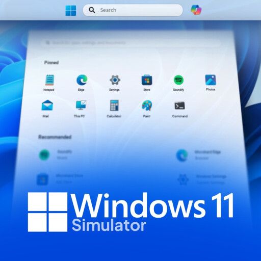 Windows 11 Simulator - Original cover
