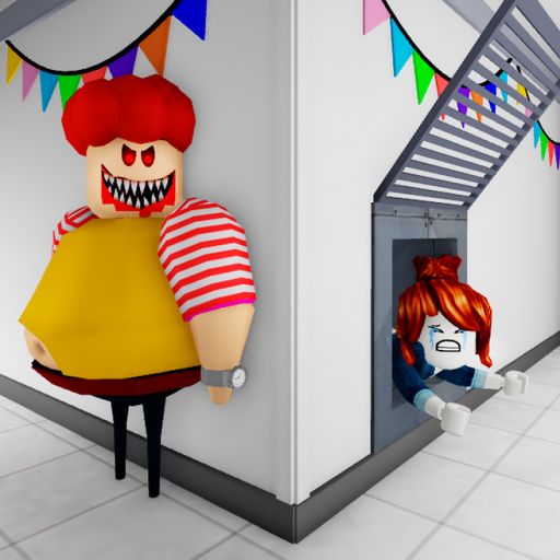 [🍟UPDATE!] RON PRISON RUN! (SCARY OBBY) cover