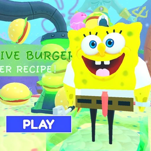 🧽ESCAPE SPONGEBOY PRISON KRUSTY OBBY!!🍔 (NEW) cover