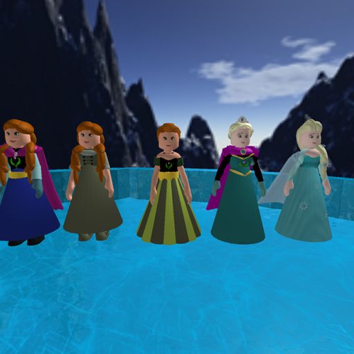 Frozen. Elsa's Ice Castle. cover