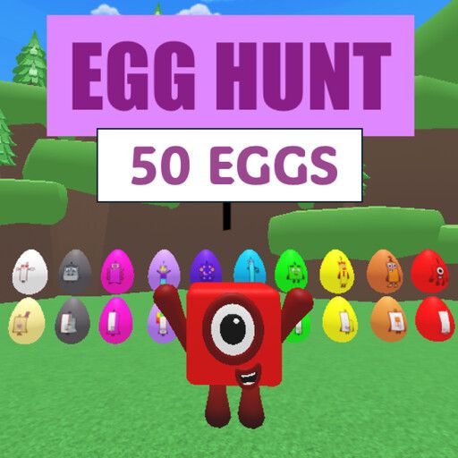 Numberblock EGG HUNT 2024 cover