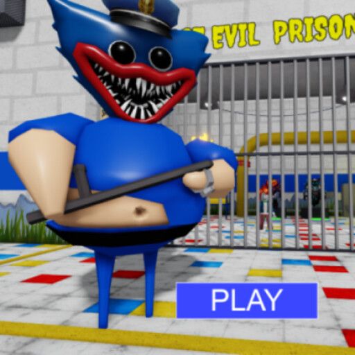 (NEW!)HUGGY WUGGY BARRY'S PRISON RUN! (OBBY!) cover