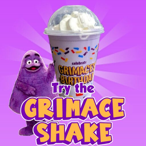 Drink the Grimace Shake! cover