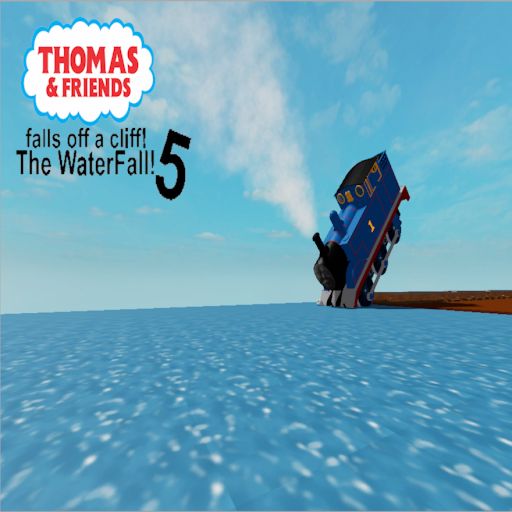 Thomas & friends falls off a cliff 5 the waterfall cover