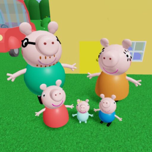 Have Fun With The Family Pig Friends! [🎄] cover