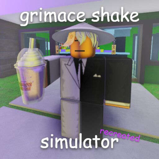 grimace shake simulator: recreated cover