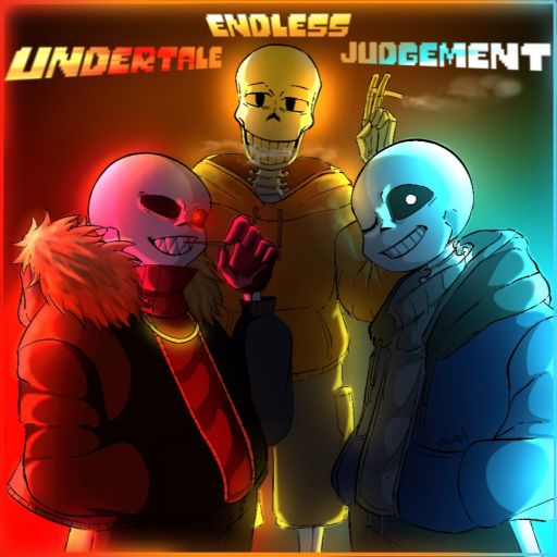 (WaterFall Dust!) Undertale Endless Judgement R cover