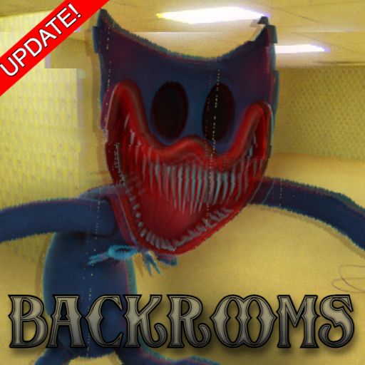 [💸SHOP] Nightmare Huggy Wuggy In The Backrooms! cover