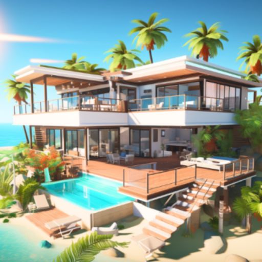 ☀️Tropical House Tycoon🏖️ cover