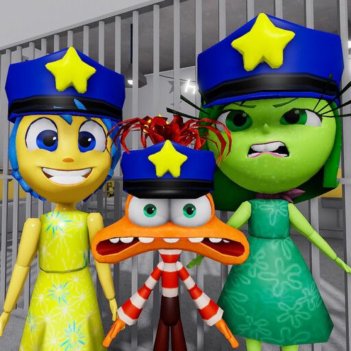 EMOTIONS POLICE FAMILY PRISON RUN ESCAPE! (Obby) cover