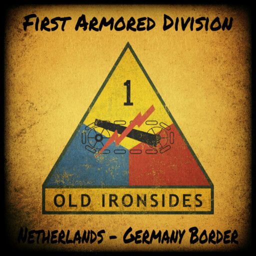 [1st Armored Division] Netherlands-Germany Border cover