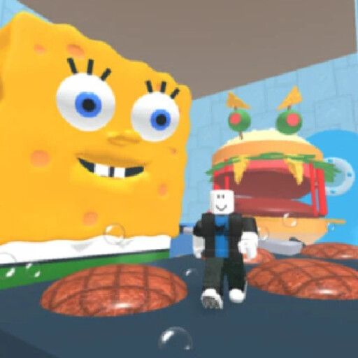🧽ESCAPE SPONGEBOY AND KRUSTY KRAB OBBY!🍔 cover