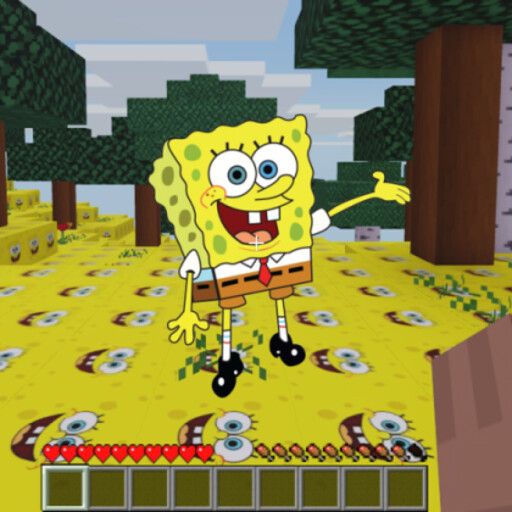 ⛏️ModdedCraft🧽 (SPONGEBOB LUCKY BLOCKS) cover