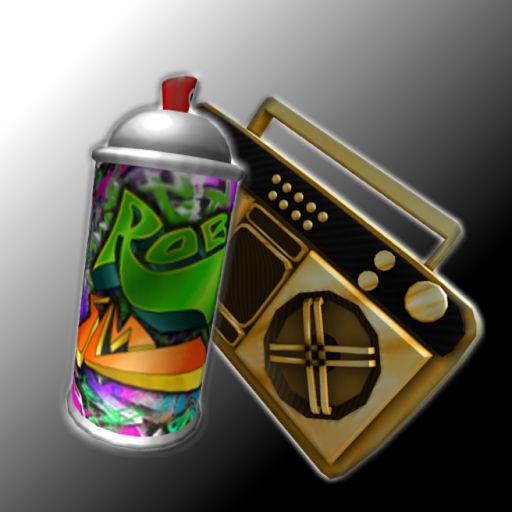 Spray Paint and Boombox cover